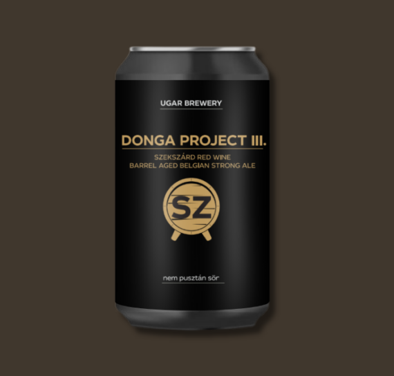 Donga project III. - Szekszárd red wine barrel aged belgian strong ale